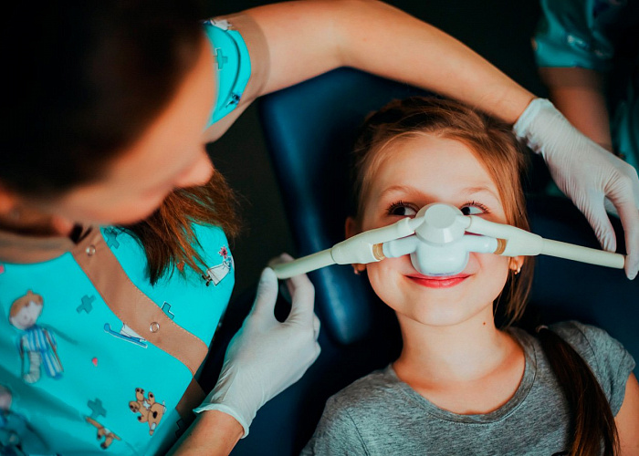 Седация на детском стоматологическом приёме при помощи закиси азота