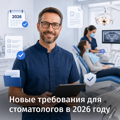 Новые требования для стоматологов в 2026 году: что изменилось и что проверить клинике